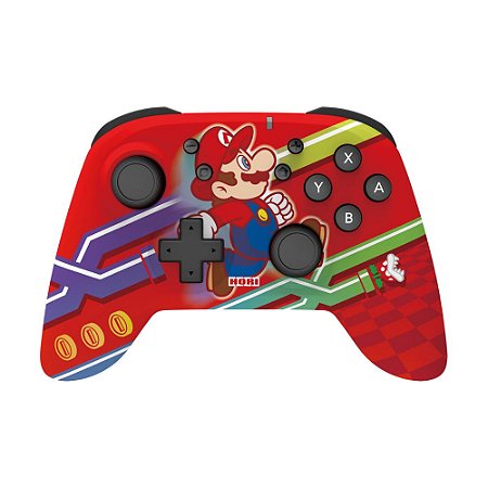 Controle Sem Fio Hori Para Nintendo Switch 1 e 2 Super Mario