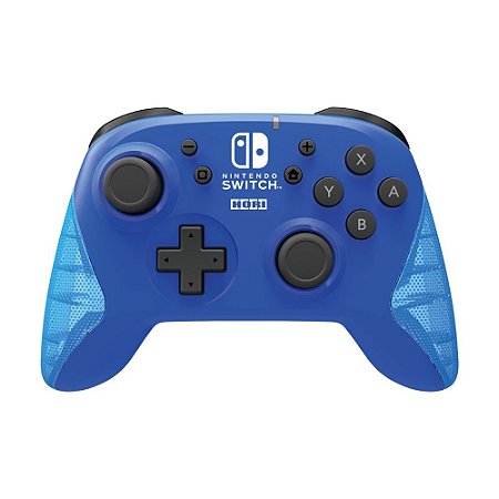 Controle Sem Fio Hori Para Nintendo Switch 1 e 2 Azul