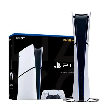 Vídeo Game Playstation 5 Slim Sony CFI-2115 Mídia Digital 825GB