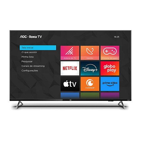 Smart Tv AOC 50" 50U6125/78 DLED Roku