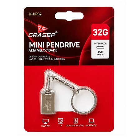 Pen Drive Grasep 32GB D-UP32 2.0