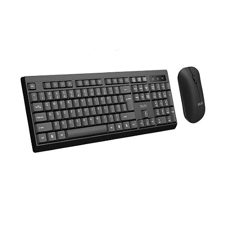 Teclado e Mouse Sem Fio Multi TC670 Preto