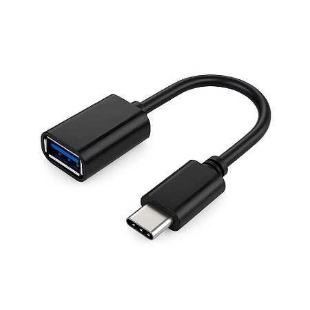 Cabo OTG x Tipo C USB S-k07 Preto