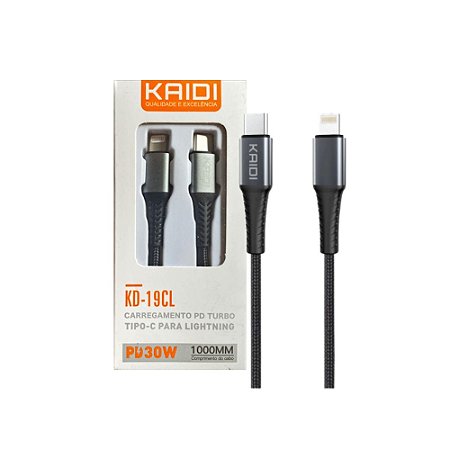 Cabo Tipo-C X Lighting Kaidi KD-19CL 1 Metro