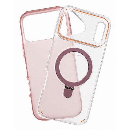 Capa Iphone 17 Pro Max Ultra Safe Rosa