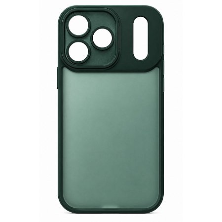 Capa Iphone 17 Pro Super Cristal Verde