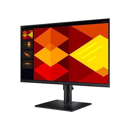 Monitor Samsung 24" LS24D400GALMZD Gamer Preto