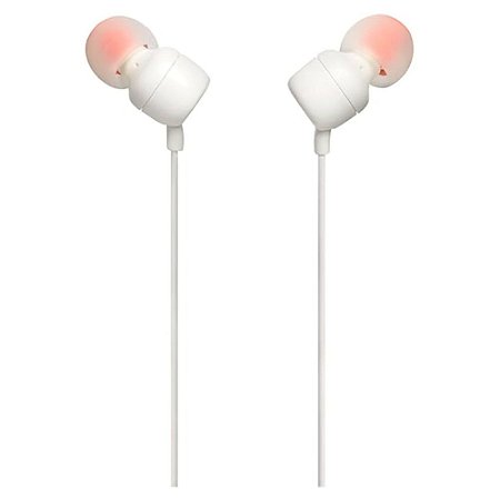 Fone Ouvido Intra-Auricular JBL T110 Branco