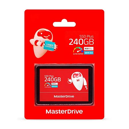 Memória SSD Plus Masterdrive 240GB
