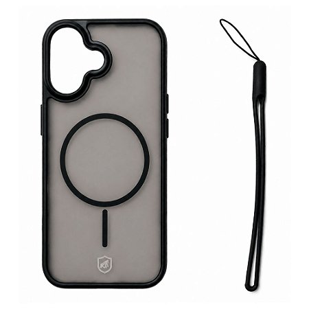 Capa Magsafe Iphone 17 Gshield Wave GS-12570 Fumê