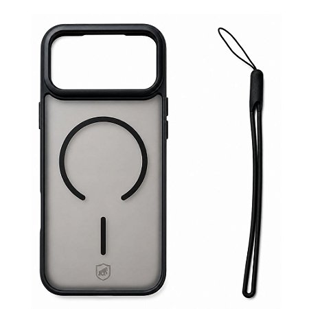 Capa Magsafe Iphone 17 Pro Max Gshield Wave GS-12572 Fumê