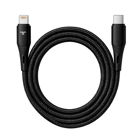 Cabo Lightning X Tipo-C Space Space77 1 Metro Preto