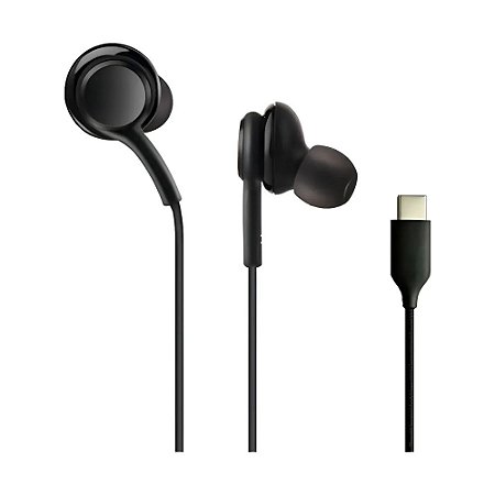 Fone Ouvido Auricular A'Gold FN-A83 Tipo-C Preto
