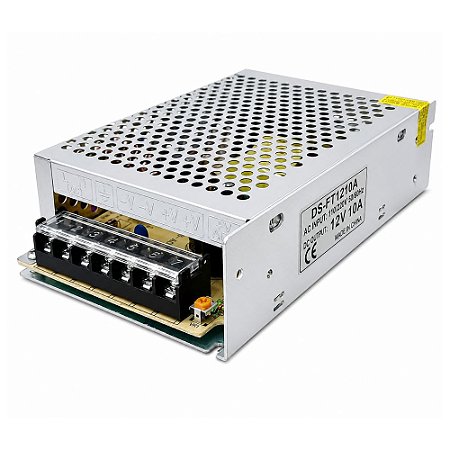 Fonte Colméia Dashen DS-FT1210A 12V 10A Bivolt