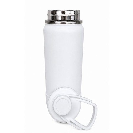 Garrafa Água Térmica Vacuum Flex XC-GE-600 600ML Branco