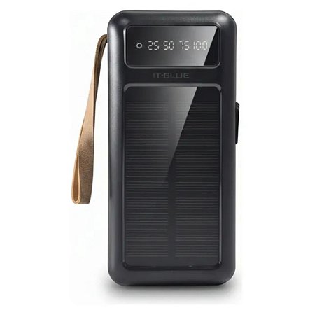 Carregador Portátil IT-Blue MAX-0563 30000mAh Preto
