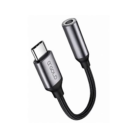 Adaptador Fone Tipo-C Para P2 A'Gold CBA-13