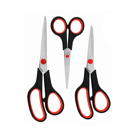 Kit 3 Tesouras Nix House NIX217 3 Tamanhos