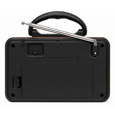 Rádio Portátil Kapbom KA-135B FM/USB/TF 5W Bege