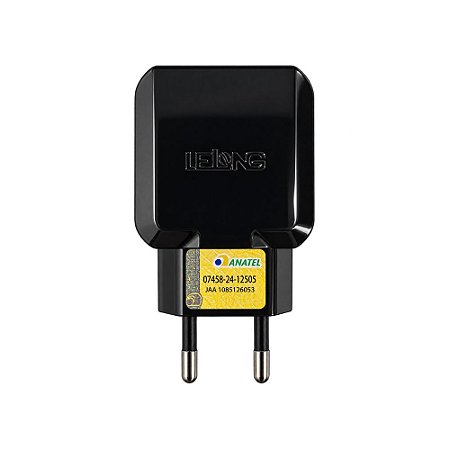 Carregador Com 2 Entradas USB Lelong LE-258 5.1A Preto