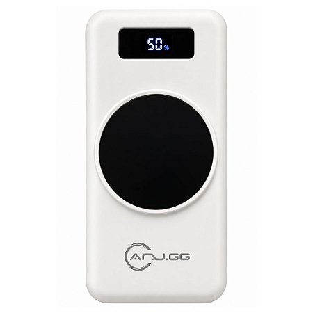 Carregador Portátil Anj.GG AJ-C44 20.000mAh Branco