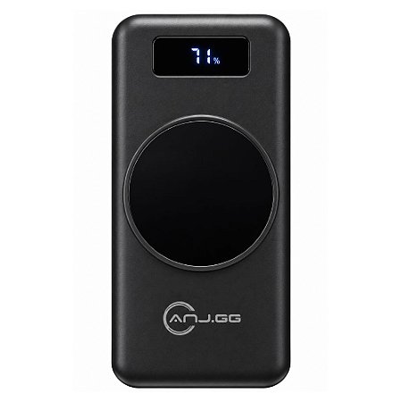 Carregador Portátil Anj.GG AJ-C44 20.000mAh Preto
