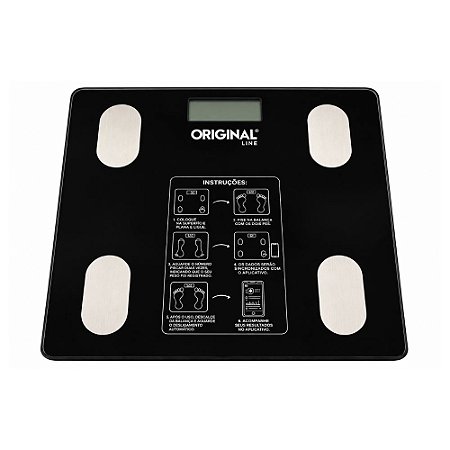 Balança Digital Bioimpedância Original Line SL0382D 140KG