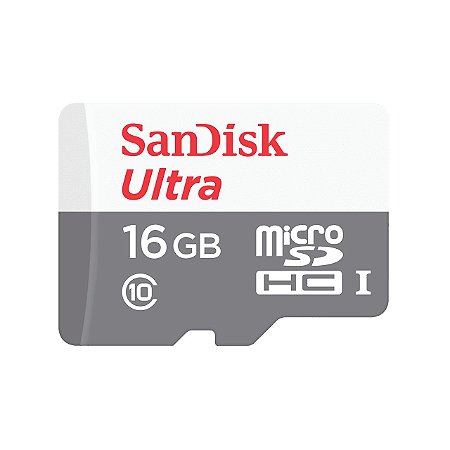 Cartão Memória Micro SD SanDisk Ultra C10 16GB