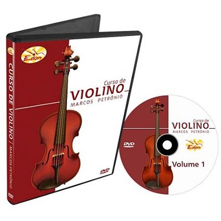 Dvd Vídeo Aula Curso de Violino Vol.1