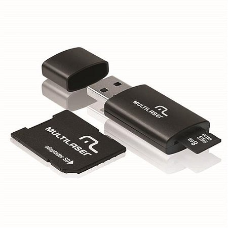 Cartão de Memória Micro SD Multilaser MC058 C4 8GB