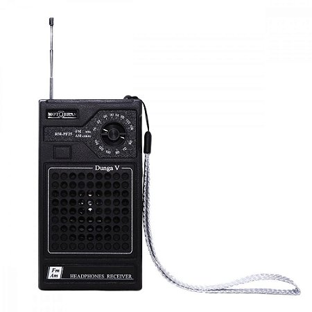 Rádio Motobras RM-PF25 2 Faixas AM/FM 3W