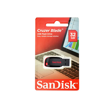Pen Drive SanDisk Cruzer Blade 32GB