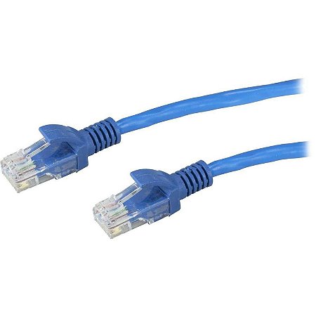 Cabo Rede Patch Cat5e Plus Cable 5 Mts Azul