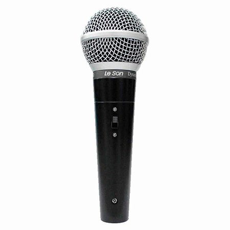 Microfone Leson LS-50 com cabo 5Mts Preto