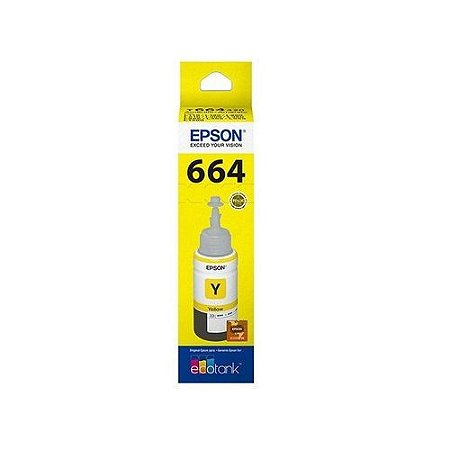 REFIL DE TINTA T664420 EPSON AMARELO