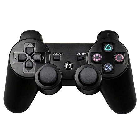 Controle PlayStation 3 Xzhang XLS3 sem Fio Preto