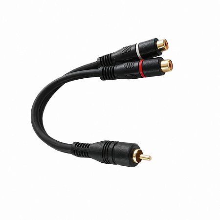 Cabo Y 1 Rca M x 2 Rca F Technoise