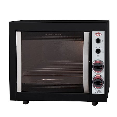 Forno Elétrico Layr Crystal Black 46L 127V 1775W