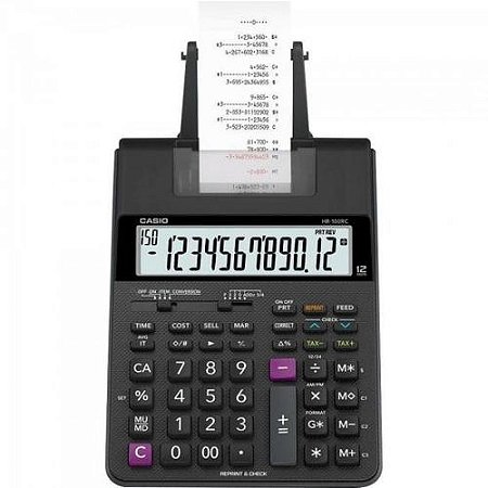 Calculadora com Impressão Casio HR-150RC Preta