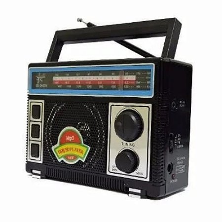 Radio Songstar SS-2402U 3 Faixas Am/Fm/Sw com USB.