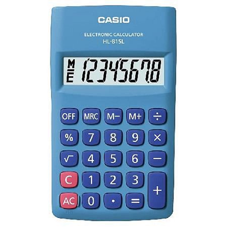 Calculadora Casio HL-815L-BU Azul