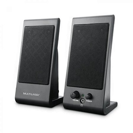Caixa Som para PC Multi SP009 3W Preto