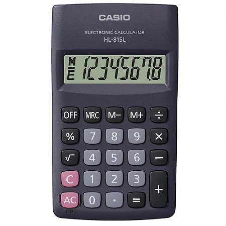 Calculadora Casio HL-815L Preta