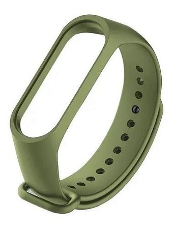 PULSEIRA P/ MI BAND 3/4 VERDE MUSGO