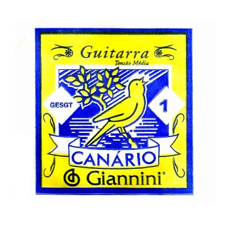 1ª Corda Aço Mi Guitarra Giannini GESGT1