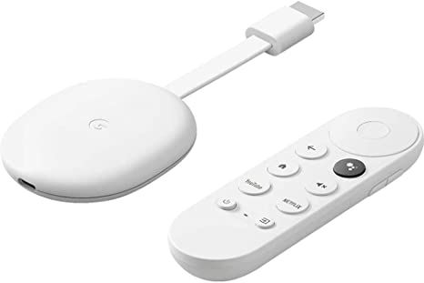 Chromecast Google Snow 4K G9N9N/GZRNL Wi-Fi e HDMI