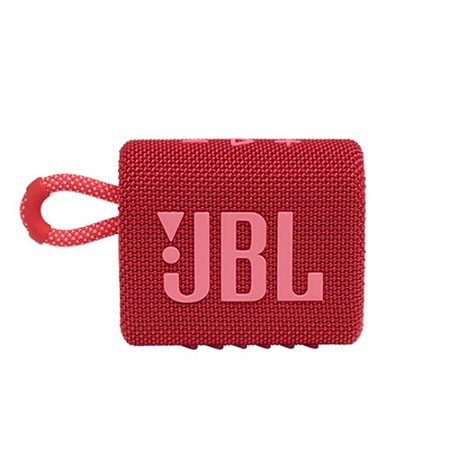 Caixa Som Bluetooth JBL GO 3 Vermelha