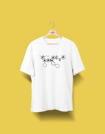 Camisa Universitária - Farmácia - Molecular - Basic