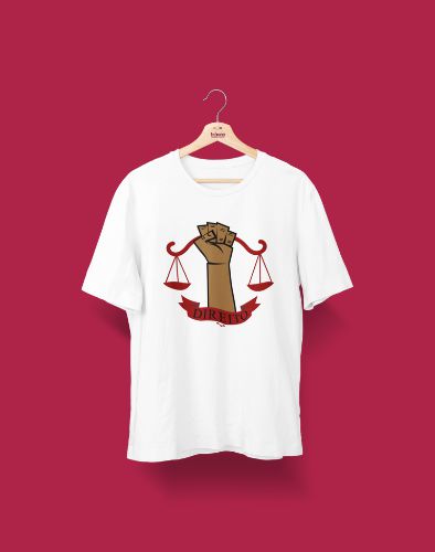 Camisa Universitária - Direito - Resistência e Justiça - Basic