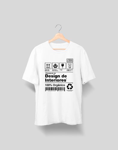 Camisa Universitária - Design de Interiores - Humanos - Basic